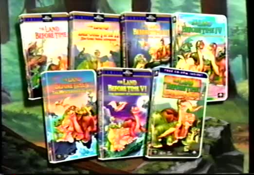 Tecknat Barn Svenska:Landet För Längesedan (1988-1998) VHSRIPPEN (Engelska) Trailer (4D)