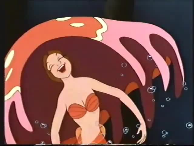 Tecknat Barn Svenska:Den Lilla Sjöjungfrun (1990 Egmont Film AB) VHSRIPPEN (Svenska) Hela Filmen (3D)