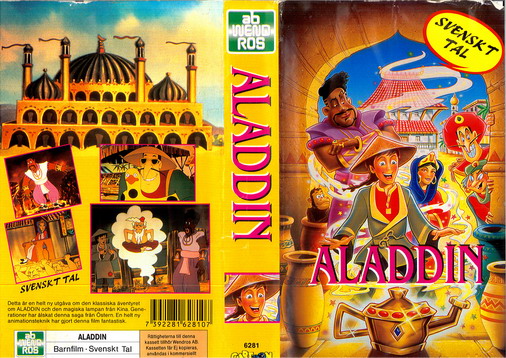 ⁣Tecknat Barn Svenska:Aladdin Bevanfield Films (1992) VHSRIPPEN (Svenska) Hela Filmen (3D)